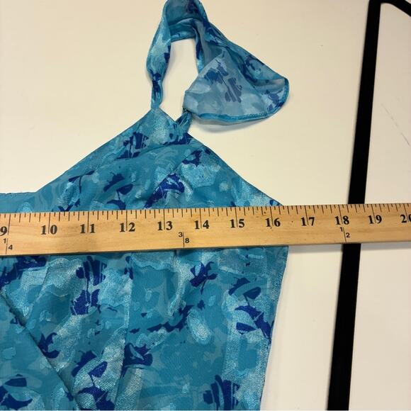 Hutch Blue Floral Ruffled Miah Gown Sz 2 MSRP $368 - Picture 13 of 15